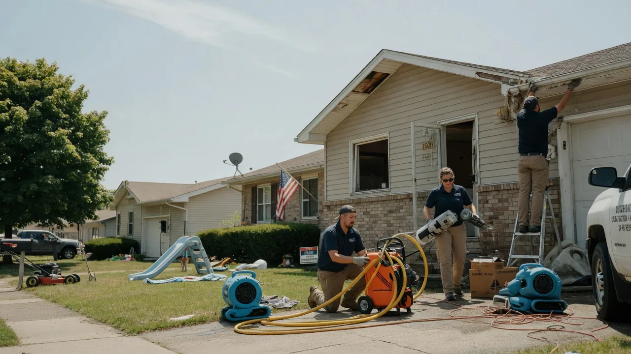 Water Damage Restoration in Dustin, OK near me